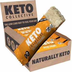 Keto Collective - Salted Caramel Keto Bar, 40g | Pack of 15