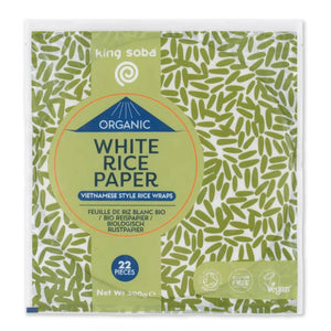 King Soba - Organic Rice Paper, 200g | Multiple Types