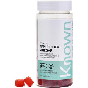 Known Nutrition - Apple Cider Vinegar Vegan Gummies, 60 Gummies