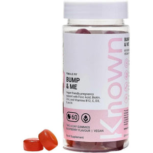 Known Nutrition - Bump and Me Vegan Gummies, 60 Gummies