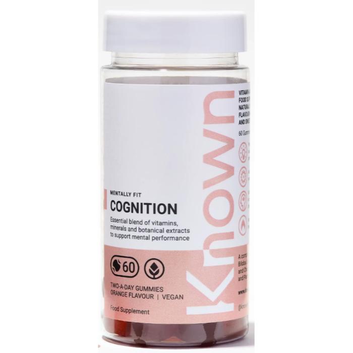 Known Nutrition - Cognition Vegan Gummies, 60 Gummies