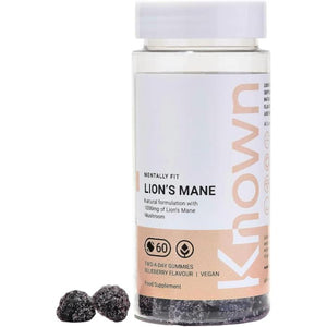 Known Nutrition - Lion's Mane Vegan Gummies, 60 Gummies