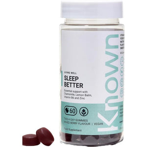 Known Nutrition - Sleep Better Vegan Gummies, 60 Gummies