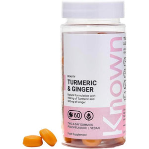 Known Nutrition - Turmeric & Ginger Vegan Gummies, 60 Gummies