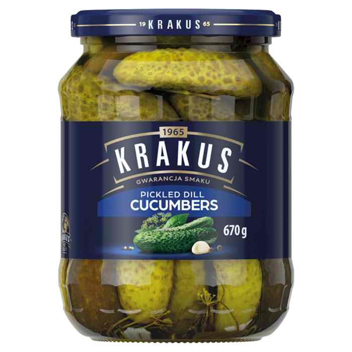 Krakus - Cucumbers In Dill, 670g