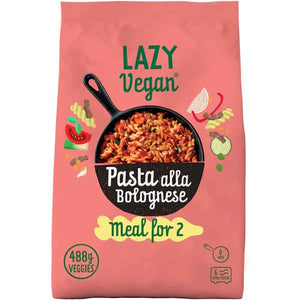 Lazy Vegan - Pasta alla Bolognese Meal for 2, 800g