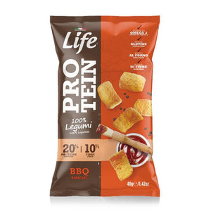 Life Snack - Protein Snacks - Legume Snacks, 40g | Multiple Flavours | Pack of 8