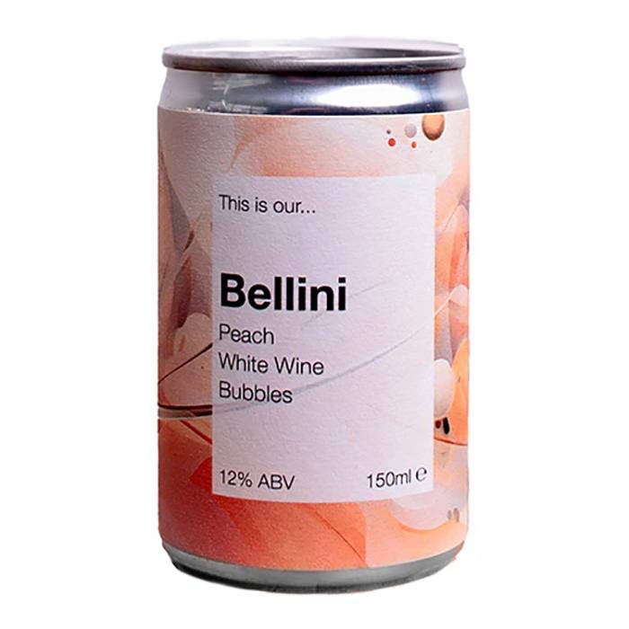 Little Mercies - Bellini Can, 150ml  Pack of 12