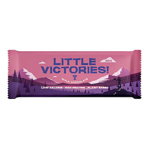 Little Victories - Chocolate Bar Vegan & Lower in Calories, 30g - Pack of 12 | Multiple Flavours