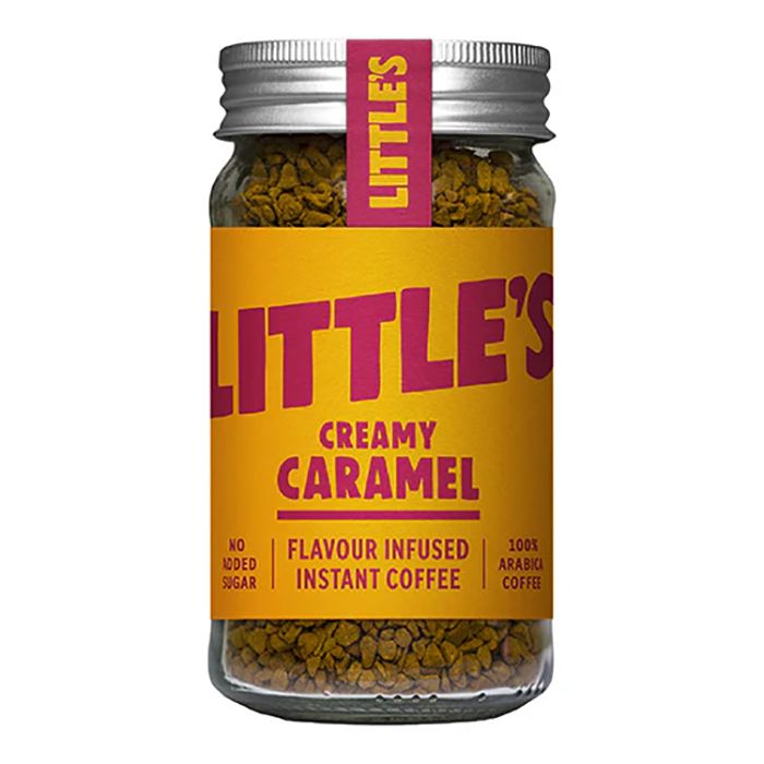 Little's Speciality Coffee - Creamy Caramel Flavoured Instant Coffee, 50g - Pack of 6