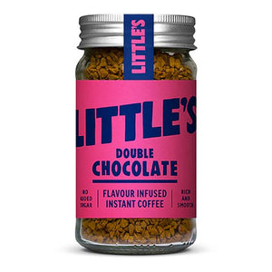 Little's Speciality Coffee - Flavoured Instant Coffee Double Chocolate, 50g | Pack of 6