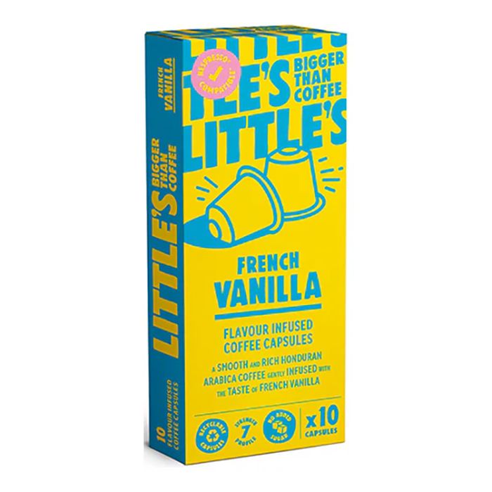 Little's Speciality Coffee - French Vanilla Nespresso Compatible Capsules, 55g - Pack of 6