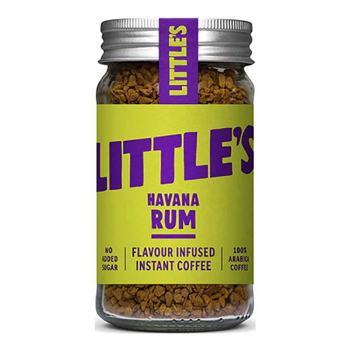 Little's Speciality Coffee - Havana Rum Flavoured Instant Coffee, 50g - Pack of 6