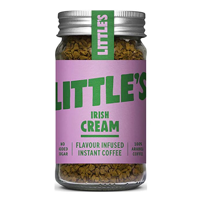 Little's Speciality Coffee - Irish Cream Flavoured Instant Coffee, 50g - Pack of 6