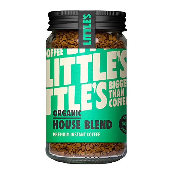 Little's Speciality Coffee - Origin Instant Coffee House Blend Organic, 100g - Pack of 6