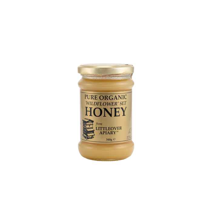 Littleover Apiaries - Organic Wildflower Set Honey, 340g