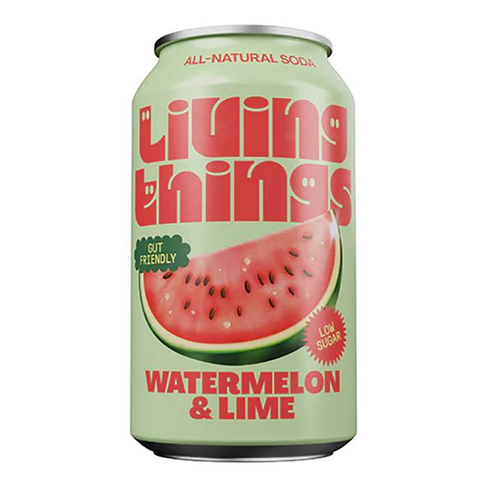 Living Things - Watermelon & Lime Soda 330ml