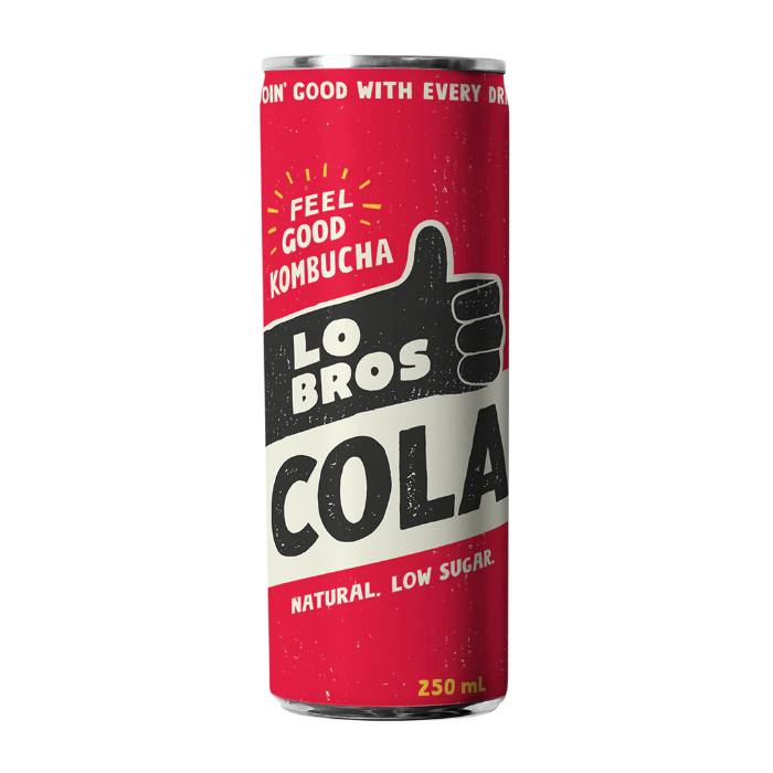 Lo Bros - Organic Cola Kombucha, 250ml