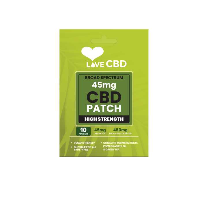 Love CBD - CBD Patches 10's, 10 Pieces