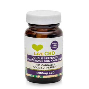Love Cbd - Entourage 1200mg 20mg Capsules, 60 Capsules