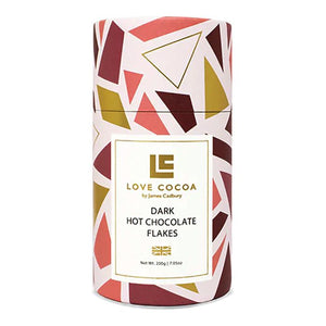 Love Cocoa - Dark Hot Choc Flakes, 200g - Pack of 10
