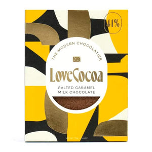 Love Cocoa - Salted Caramel Milk Chocolate, 75g | Pack of 12