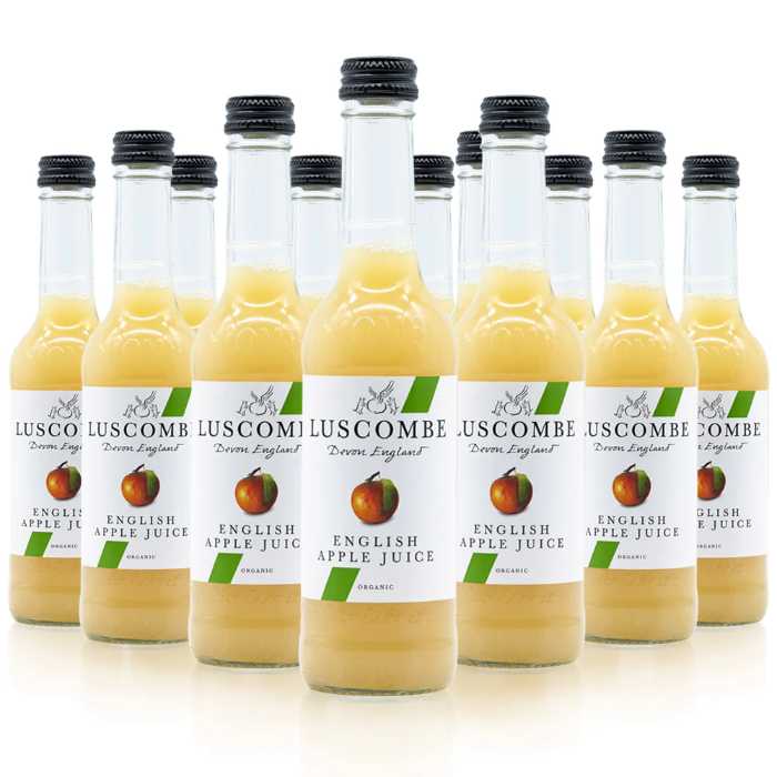 Luscombe - Apple Juice Botltles, 270ml  Pack of 24