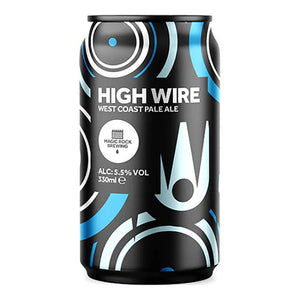 Magic Rock - High Wire West Coast Pale Ale Cans, 330ml - Case of 24