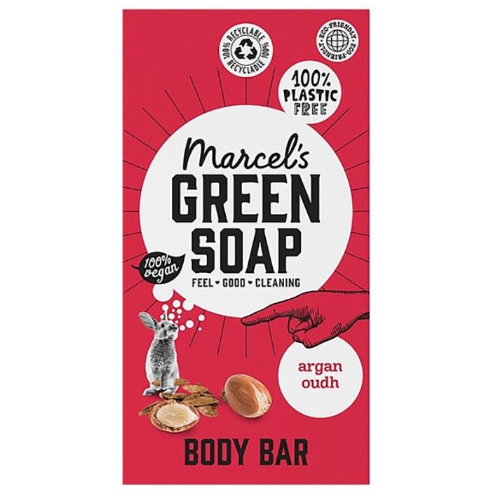 Marcels Green Soap - Shower Bar Argan & Oudh, 150g