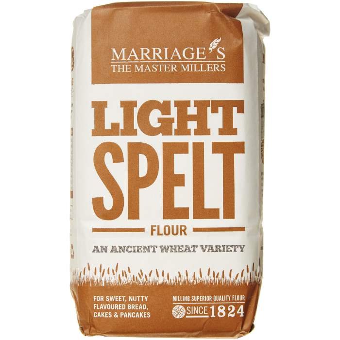 Marriages - Light Spelt Flour, 1kg  Pack of 6