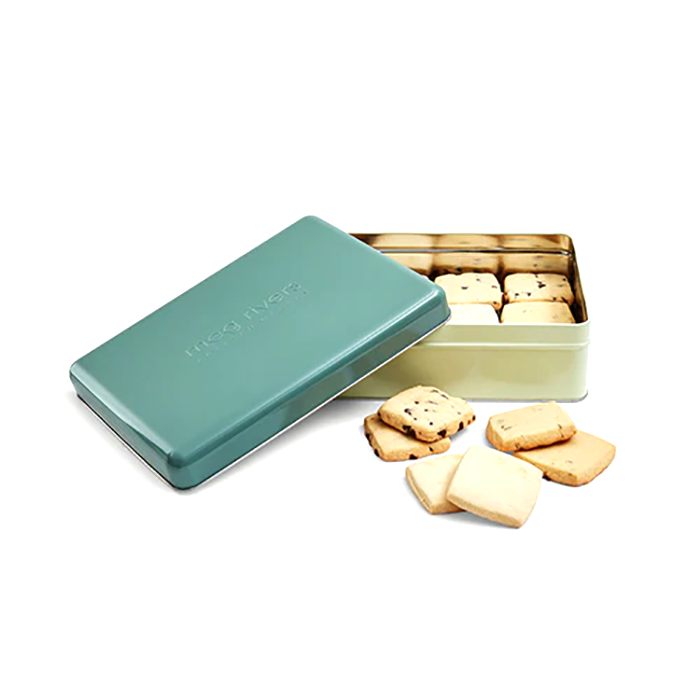 Meg Rivers Bakers of Happiness - Shortbread Biscuit Selection with Gift Tin, 450g  Pack of 4