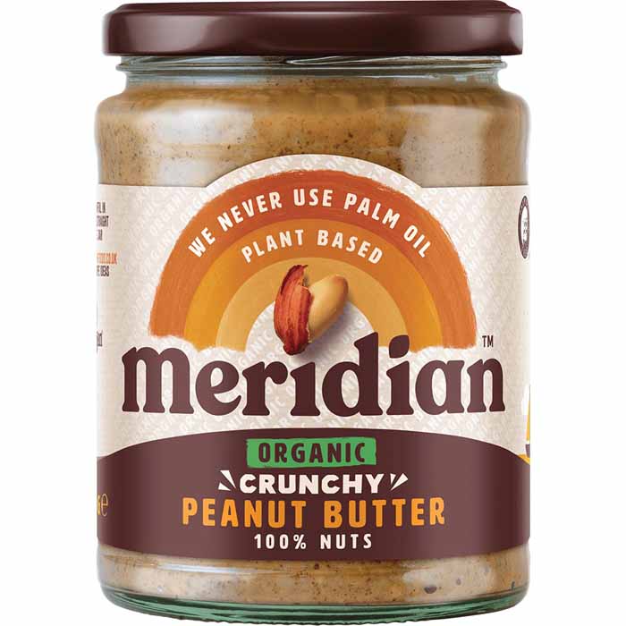 Meridian - Organic Crunchy Peanut Butter, 470g