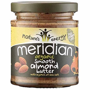 Meridian Foods - Organic Almond Butter With Salt, 170g
