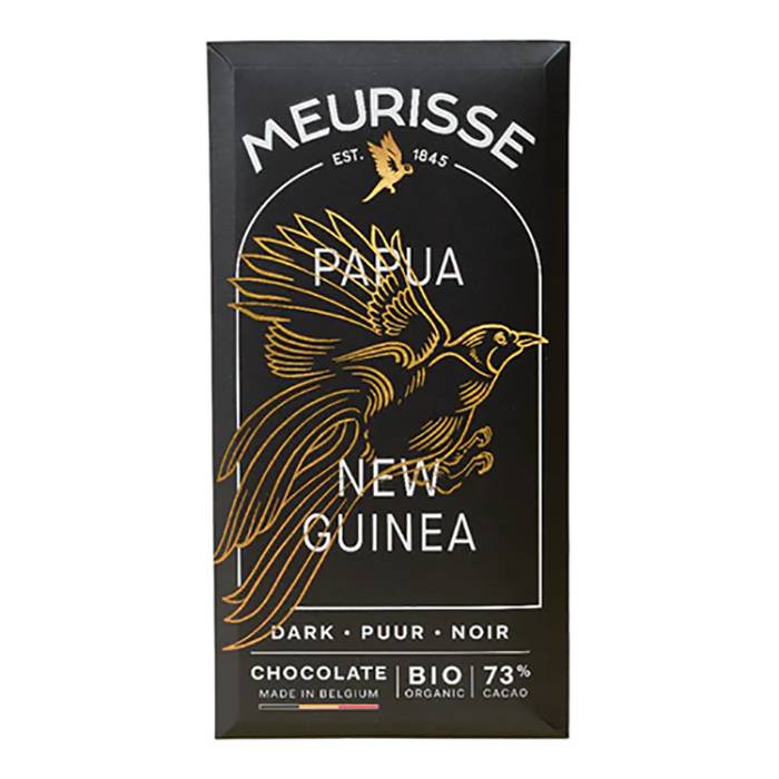 Meurisse - Dark chocolate from Papua New Guinea, 100g  Pack of 15