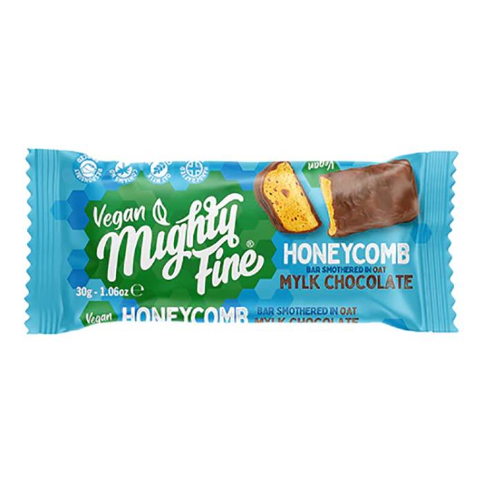 Mighty Fine - Vegan Mylk Chocolate Bar, 30g  Pack of 15