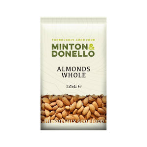 Minton & Donello - Almonds Whole | Pack of 6 | Multiple Sizes