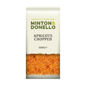 Minton & Donello - Apricots Chopped, 500g | Pack of 6