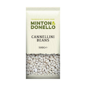 Minton & Donello - Cannellini Beans, 500g | Pack of 6