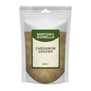 Minton & Donello - Cardamom Ground, 40g | Pack of 10