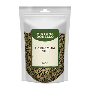 Minton & Donello - Cardamom Pods, 20g | Pack of 10