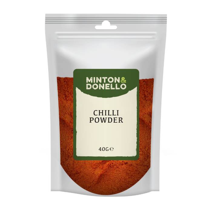 Minton & Donello - Chilli Powder, 40g  Pack of 10