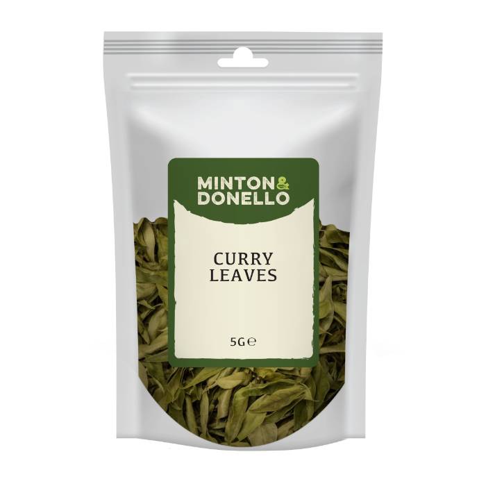 Minton & Donello - Curry Leaves, 5g  Pack of 10