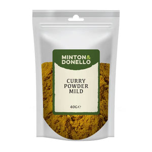 Minton & Donello - Curry Powder Mild, 40g | Pack of 10