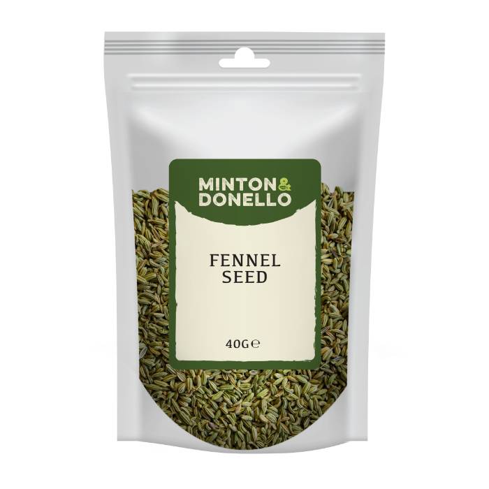 Minton & Donello - Fennel Seed, 40g  Pack of 10