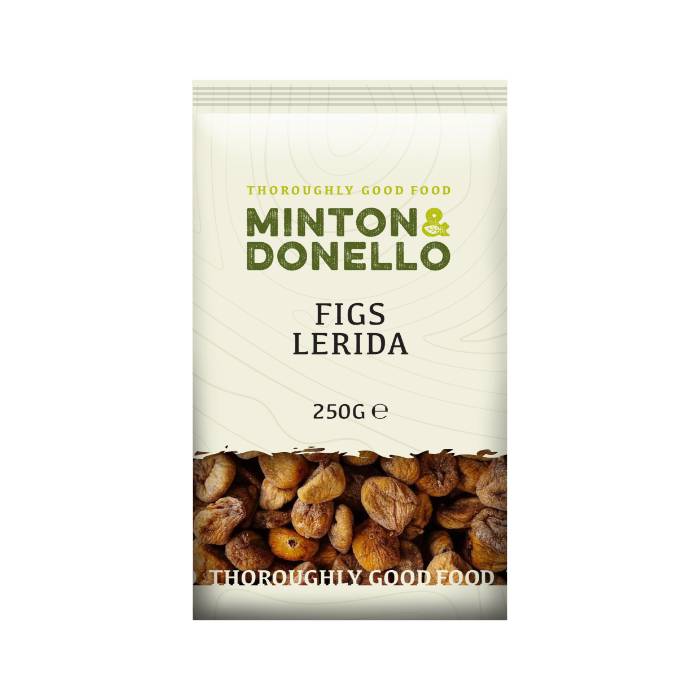 Minton & Donello - Figs, 250g Pack of 6