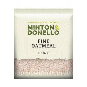 Minton & Donello - Fine Oatmeal, 500g | Pack of 6