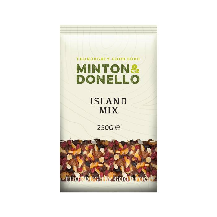 Minton & Donello - Island Mix, 250g  Pack of 6