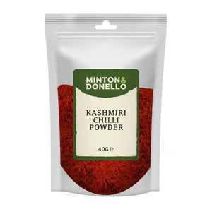 Minton & Donello - Kashmiri Chilli Powder, 40g | Pack of 10