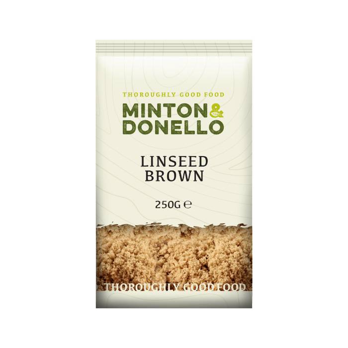 Minton & Donello - Linseed Brown, 250g  Pack of 6