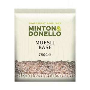 Minton & Donello - Muesli Base, 750g | Pack of 6